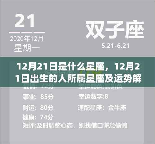 揭秘12月21日出生者的星座及运势解析
