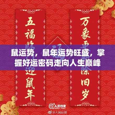 鼠年运势旺盛的秘密,掌握好运密码,走向人生巅峰之路