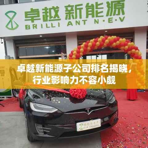 卓越新能源子公司排名揭晓,行业影响力不容小觑